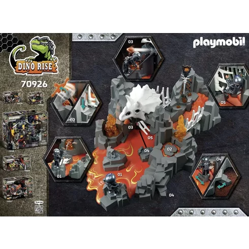 Playmobil 70926 Dínó csata: A lávaforrás őrzője
