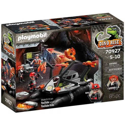 Playmobil 70927 Dínó csata: Comet Corp. pusztító fúrója