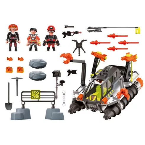 Playmobil 70927 Dínó csata: Comet Corp. pusztító fúrója