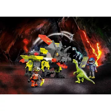   Playmobil 70928 Dínó csata: Robo-Dino harci robot Velociraptorokkal