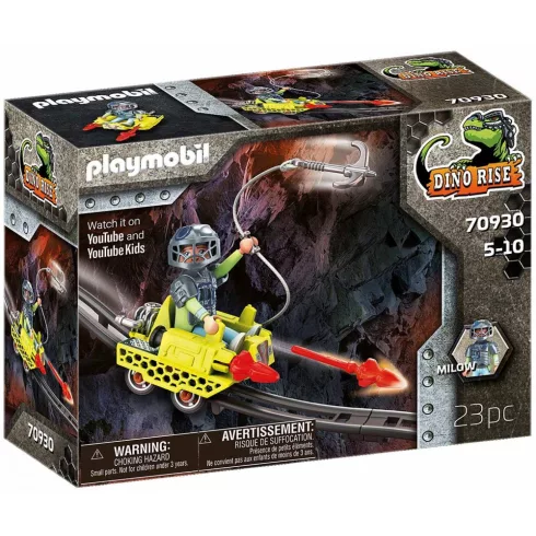 Playmobil 70930 Dínó csata: Dino bányacirkáló vasúti kocsi