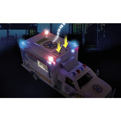 Playmobil 70936 Óriás amerikai mentőautó fénnyel és hanggal