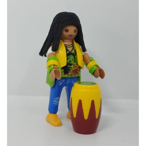 Playmobil 70939 Brazil dobos zsákbamacska figura 24. sorozat (fiúknak)