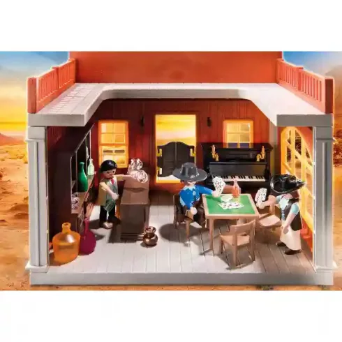 Playmobil 70946 Western berendezett szalon