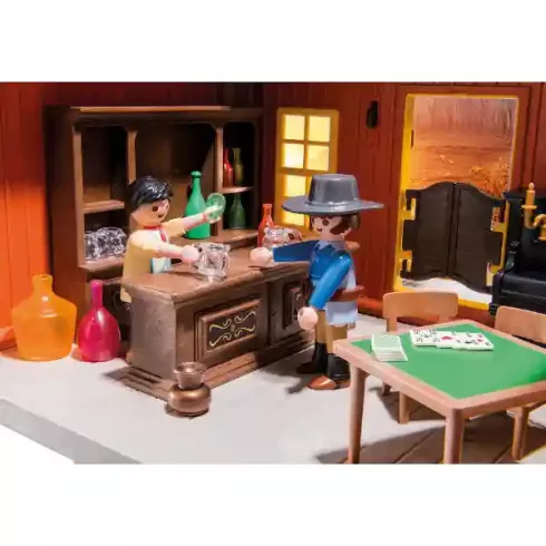 Playmobil 70946 Western berendezett szalon