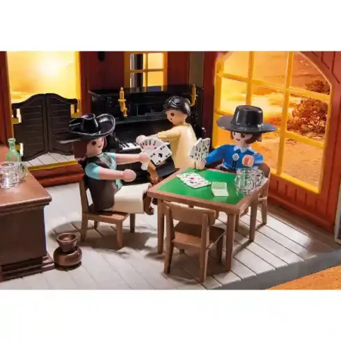 Playmobil 70946 Western berendezett szalon
