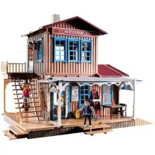 Playmobil 70947 Western üzlet lakással