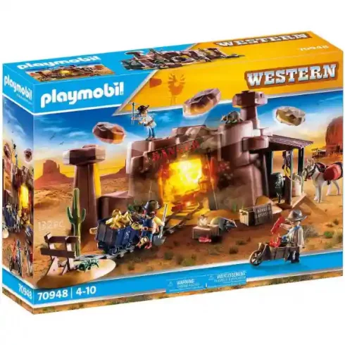 Playmobil 70948 Western aranybánya (csomagolássérült)