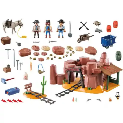 Playmobil 70948 Western aranybánya (csomagolássérült)