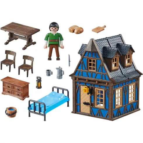 Playmobil 70958 Középkori kék lakóház (csomagolássérült)
