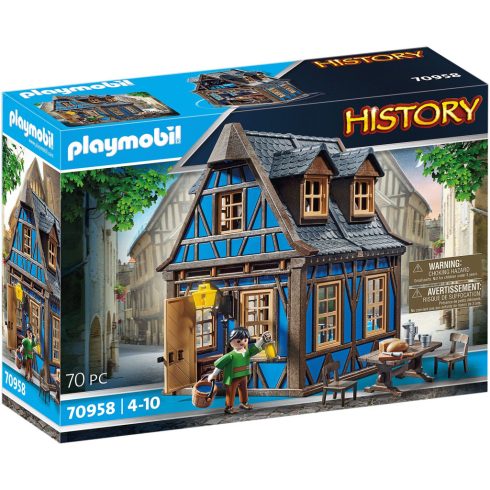 Playmobil 70958 Középkori kék lakóház
