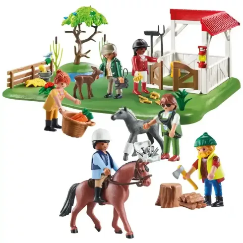 Playmobil 70978 Lovas farm (csomagolássérült)