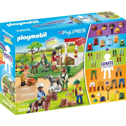 Playmobil 70978 Lovas farm (csomagolássérült)