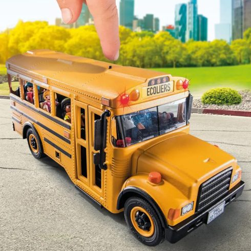 Playmobil 70983 Amerikai iskolabusz fénnyel