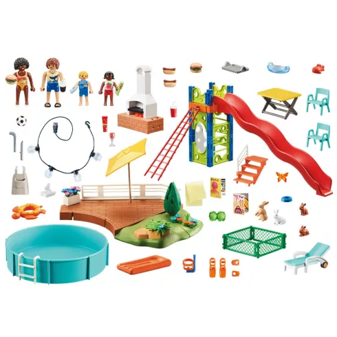Playmobil 70987 Medence csúszdával