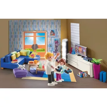 Playmobil 70989 Nappali világító lámpával