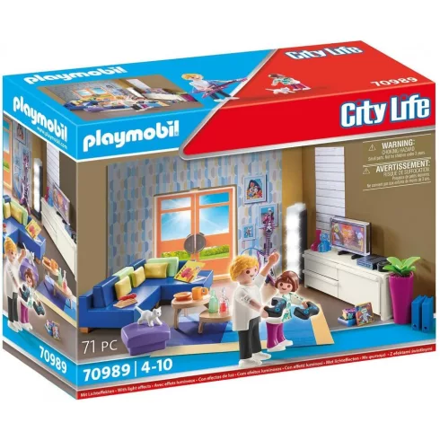 Playmobil 70989 Nappali világító lámpával