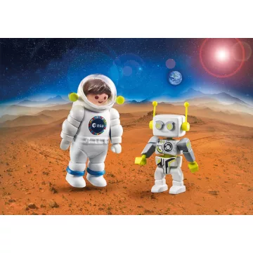 Playmobil 70991 ESA űrhajós és ROBert robot