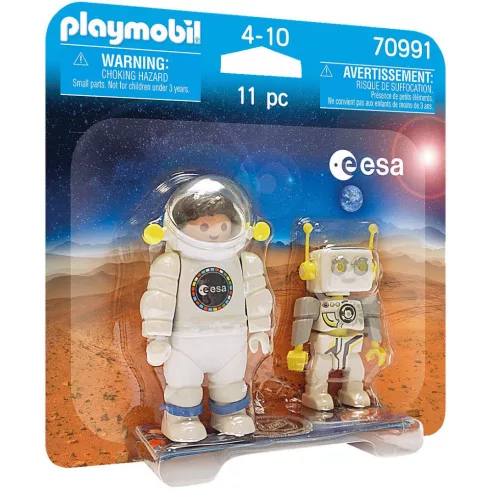 Playmobil 70991 ESA űrhajós és ROBert robot