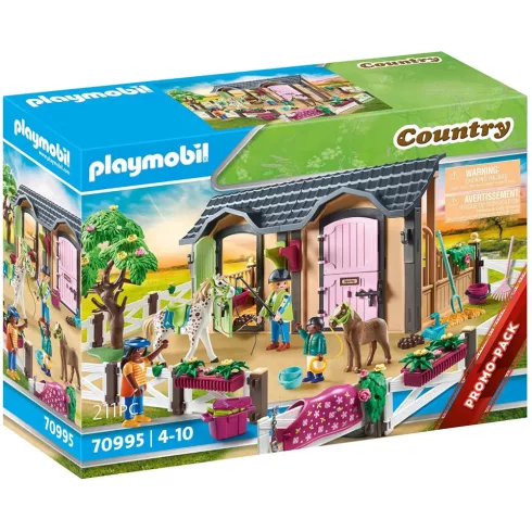 Playmobil 70995 Lovaglás a lovas karámoknál