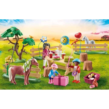 Playmobil 70997 Szülinap a pónifarmon