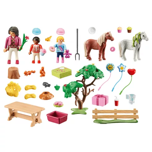 Playmobil 70997 Szülinap a pónifarmon