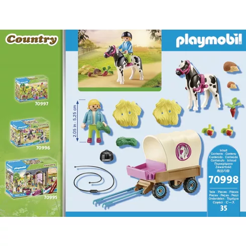 Playmobil 70998 Póni lovaskocsi