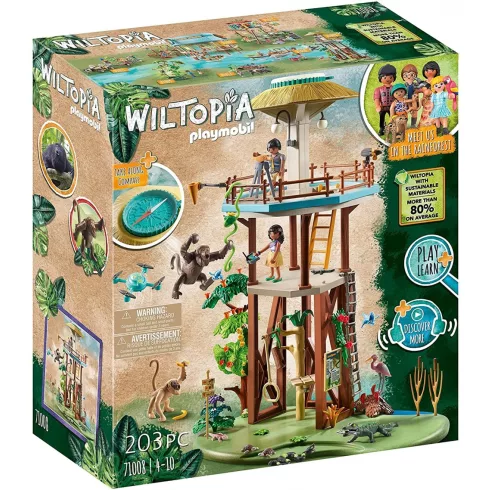 Playmobil 71008 Wiltopia - Kutatótorony iránytűvel