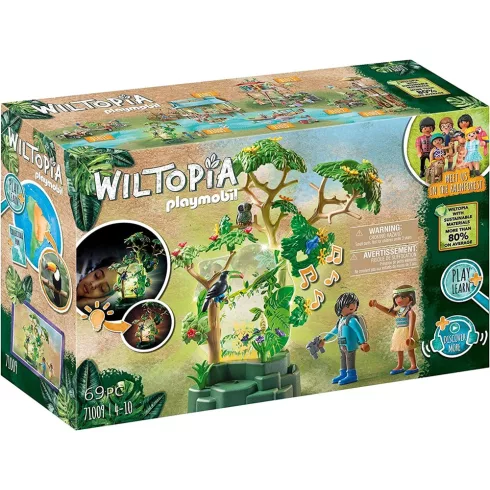 Playmobil 71009 Wiltopia - Esőerdő éjjeli fény
