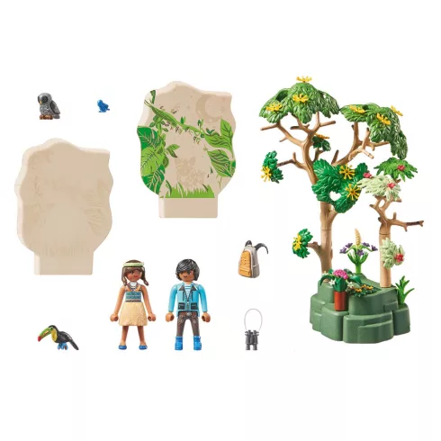 Playmobil 71009 Wiltopia - Esőerdő éjjeli fény
