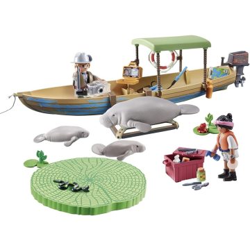 Playmobil 71010 Wiltopia - Hajókázás lamantinokkal