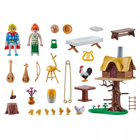 Playmobil 71016 Asterix és Obelix - Hangjanix lombháza