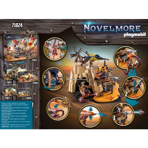 Playmobil 71024 Novelmore - Skorpióvadászat a roncsnál