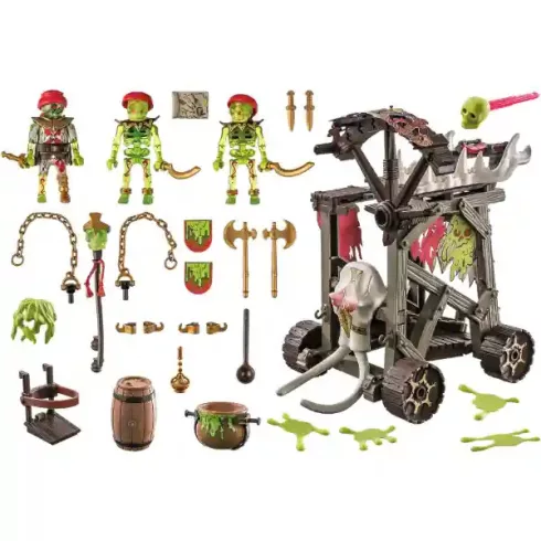 Playmobil 71025 Novelmore - Csonatvázhadsereg dárdavető és katapult ostromgépezete