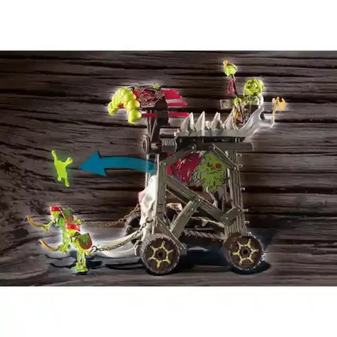 Playmobil 71025 Novelmore - Csonatvázhadsereg dárdavető és katapult ostromgépezete