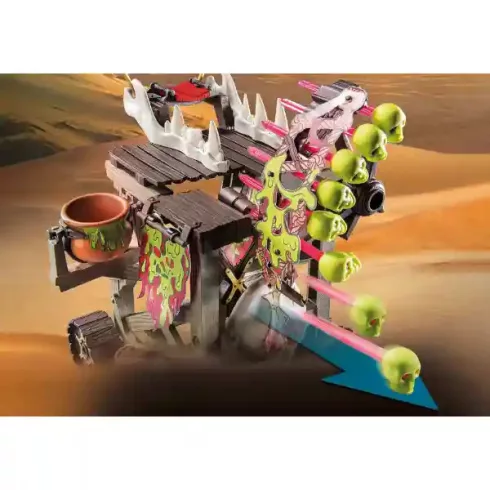 Playmobil 71025 Novelmore - Csonatvázhadsereg dárdavető és katapult ostromgépezete