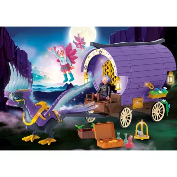 Playmobil 71031 Ayuma - Főnixmadár húzta tündérhintó