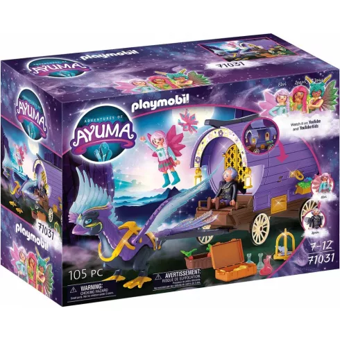 Playmobil 71031 Ayuma - Főnixmadár húzta tündérhintó