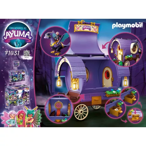 Playmobil 71031 Ayuma - Főnixmadár húzta tündérhintó
