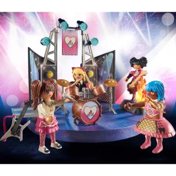Playmobil 71042 Zenekar