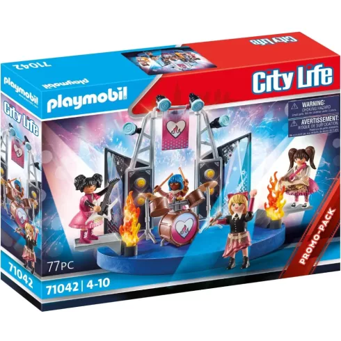 Playmobil 71042 Zenekar