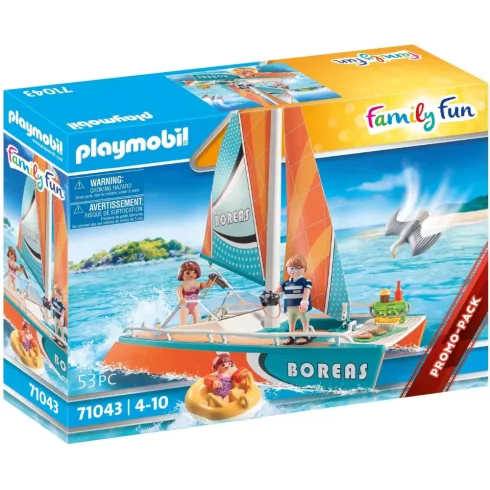 Playmobil 71043 Katamarán vitorláshajó