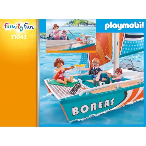 Playmobil 71043 Katamarán vitorláshajó