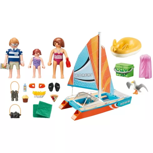 Playmobil 71043 Katamarán vitorláshajó