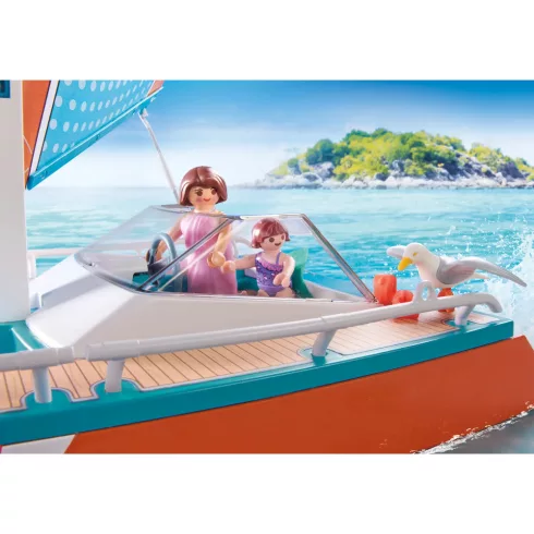 Playmobil 71043 Katamarán vitorláshajó