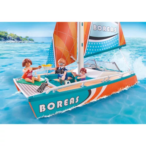 Playmobil 71043 Katamarán vitorláshajó