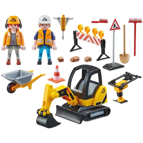Playmobil 71045 Építkezés markolóval