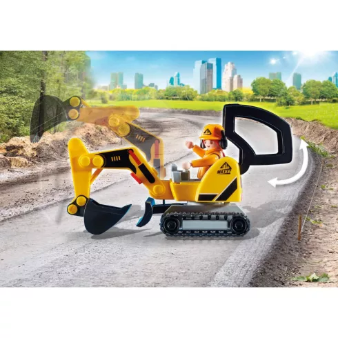 Playmobil 71045 Építkezés markolóval