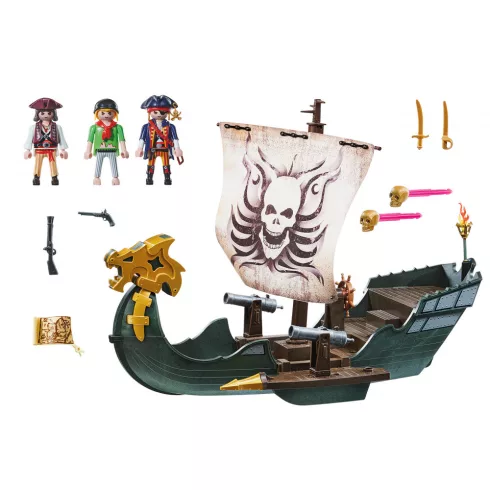 Playmobil 71046 Koponyavitorlás kalózhajó