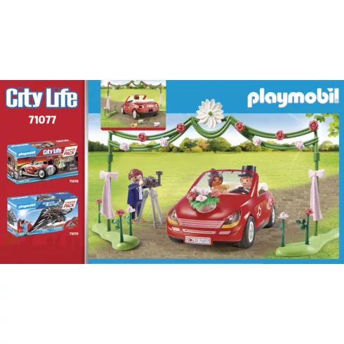 Playmobil 71077 Esküvői kabrió